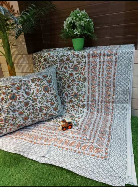 Hand Block Printed Table Cover