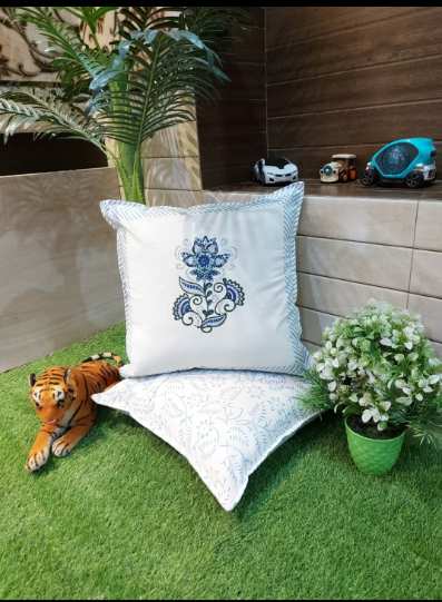 Hand Block Printed Cushion Cover