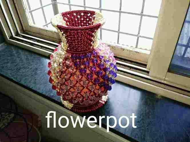 Macrame Flowerpot